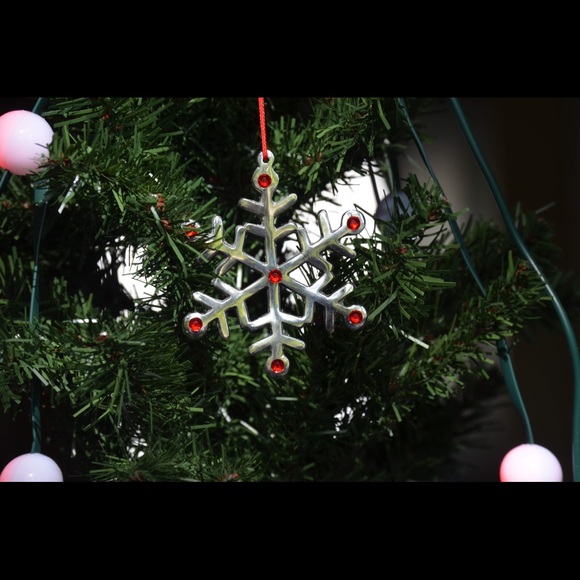 Christmas ornaments set of 8 Snowflake - Picture 2 of 3
